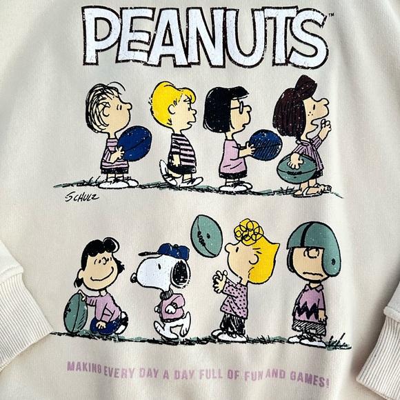 Zara Kids sz 13/14 Peanuts Sweat Set. NWOT - Picture 2 of 5